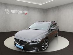 Matrixgrau metallic (metallic) Gebraucht 2017 Mazda 6 Nakama Intense Kombi | 22.490 € (Teuer)