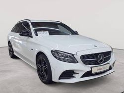Polarweiß Gebraucht 2021 Mercedes C300e AMG line Kombi | 24.990 € (Guter Preis)