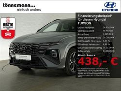Shadow grey Gebraucht 2025 Hyundai Tucson N Line SUV | 36.624 € (Etwas zu teuer)