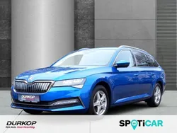 Raceblau metallic Gebraucht 2020 Skoda Superb Ambition Kombi | 24.980 € (Fairer Preis)