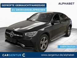 Schwarz Gebraucht 2022 Mercedes GLC220 AMG line Coupé | 46.590 € (Fairer Preis)