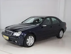 Blau Gebraucht 2002 Mercedes C180 Classic Limousine | 1.490 € (Superpreis)