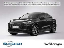 Mythosschwarz metallic Gebraucht 2025 Audi Q6 e-tron SUV | 84.370 € (Etwas zu teuer)