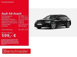 Schwarz (mythosschwarz) Gebraucht 2025 Audi A6 Ambiente Kombi | 54.950 € (Superpreis)