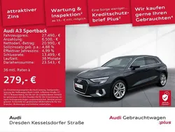 Manhattangrau metallic Gebraucht 2021 Audi A3 Sportback e-tron Ambiente Limousine | 27.490 € (Fairer Preis)