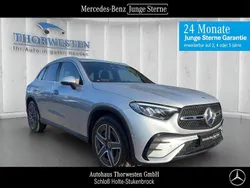 Lack hightechsilber Gebraucht 2022 Mercedes GLC220 AMG line SUV | 49.900 € (Guter Preis)