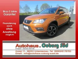 "samoa" orange metallic Gebraucht 2018 Seat Ateca Reference SUV | 14.980 € (Fairer Preis)