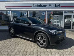 Schwarz Gebraucht 2023 Alfa Romeo Stelvio Ti SUV | 35.690 € (Guter Preis)