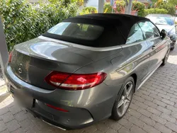 Grau Gebraucht 2017 Mercedes C180 AMG line Cabrio | 32.000 € (Teuer)