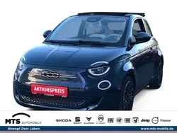 Grün Gebraucht 2020 Fiat 500e La Prima Cabrio | 21.450 € (Etwas zu teuer)