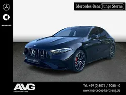 Lack kosmosschwarz Gebraucht 2024 Mercedes A35 AMG Advanced Limousine | 46.800 € (Fairer Preis)