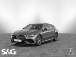 Metalliclack mountaingrau Gebraucht 2024 Mercedes CLA200 AMG Kombi | 34.900 € (Etwas zu teuer)