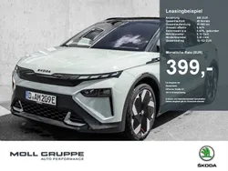 Moonweiss perleffekt / blackmagic perleffekt Gebraucht 2025 Skoda Elroq First Edition SUV | 48.990 € (Teuer)
