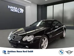 Schwarz / obsidianschwarz (metallic) Gebraucht 2004 Mercedes SL500 AMG Cabrio | 17.555 € (Superpreis)
