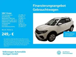 Pure white Gebraucht 2024 VW T-Cross Life SUV | 21.430 € (Guter Preis)