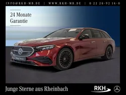 Rot Gebraucht 2024 Mercedes E200 AMG line Kombi | 55.980 € (Teuer)