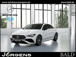 Weiss polarweiß Gebraucht 2024 Mercedes CLA35 AMG AMG Coupé | 49.880 € (Guter Preis)