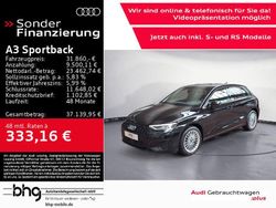 Brillantschwarz Gebraucht 2024 Audi A3 Advanced Limousine | 31.860 € (Fairer Preis)