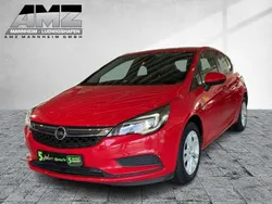 Power rot/traffic red ral3020 Gebraucht 2016 Opel Astra Edition Limousine | 9.750 € (Fairer Preis)