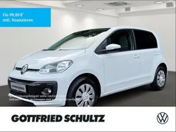 Weiß Gebraucht 2021 VW up! Move Kleinwagen | 11.990 € (Fairer Preis)