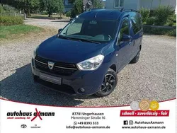 Blau Gebraucht 2017 Dacia Dokker Lauréate Van | 8.990 € (Fairer Preis)