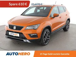 Orange Gebraucht 2017 Seat Ateca 4Drive SUV | 20.440 € (Fairer Preis)