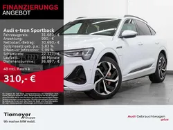 Gletscherweiß metallic Gebraucht 2022 Audi e-tron S-Line SUV | 31.680 € (Fairer Preis)