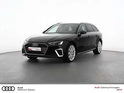 Mythosschwarz metallic Gebraucht 2021 Audi A4 S-Line Kombi | 28.480 € (Guter Preis)