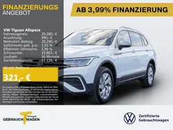 Weiß Gebraucht 2023 VW Tiguan Allspace Life SUV | 29.280 € (Superpreis)