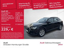Mythosschwarz metallic Gebraucht 2022 Audi Q3 Ambiente SUV | 24.990 € (Superpreis)