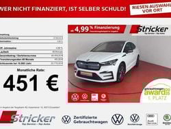 Moonweiss metallic (metallic) Gebraucht 2023 Skoda Enyaq iV RS SUV | 37.949 € (Superpreis)