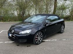Schwarz Gebraucht 2012 VW Golf Cabriolet Cabrio | 6.190 € (Superpreis)