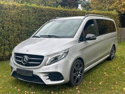 Silber Gebraucht 2018 Mercedes V250 AMG line Van / Kleinbus | 39.000 €
