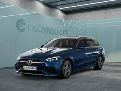 Blau Gebraucht 2022 Mercedes C300e Kombi | 40.640 €