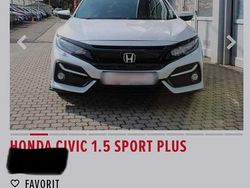 Weiß Gebraucht 2021 Honda Civic Sport Plus Limousine | 24.850 € (Teuer)