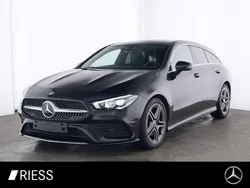 Kosmosschwarz metallic Gebraucht 2022 Mercedes CLA200 AMG Kombi | 31.900 € (Fairer Preis)