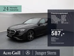 Schwarz Gebraucht 2024 Mercedes E220 AMG Limousine | 49.780 € (Guter Preis)