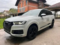 Weiß Gebraucht 2016 Audi Q7 S-Line SUV | 34.000 € (Teuer)