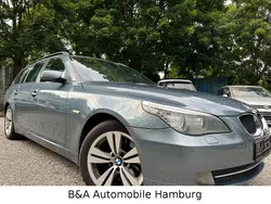 Blau Gebraucht 2009 BMW 520 Lifestyle Kombi | 4.990 € (Guter Preis)