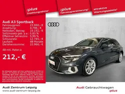 Grau Gebraucht 2021 Audi A3 Sportback Sport Limousine | 24.950 € (Fairer Preis)