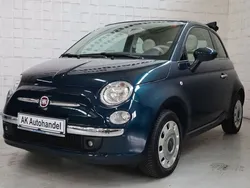 Blau Gebraucht 2015 Fiat 500C Lounge Cabrio | 6.490 € (Fairer Preis)