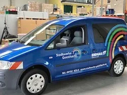 Blau Gebraucht 2009 VW Caddy Life Van / Kleinbus | 4.850 € (Guter Preis)