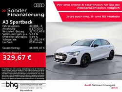 Gletscherweiß metallic Gebraucht 2025 Audi A3 S-Line Limousine | 40.888 € (Fairer Preis)