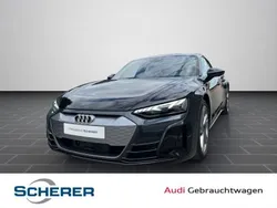 Mythosschwarz metallic (metallic) Gebraucht 2021 Audi e-tron GT quattro Ambiente Limousine | 51.900 € (Fairer Preis)