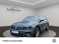 Platinum grey metallic (metallic) Gebraucht 2018 VW Tiguan Allspace Highline SUV | 27.889 € (Fairer Preis)