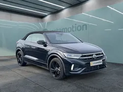 Schwarz Gebraucht 2024 VW T-Roc Cabriolet R-line Cabrio | 35.530 € (Fairer Preis)