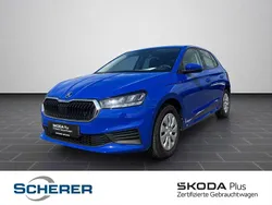 Blau Gebraucht 2022 Skoda Fabia Active Kleinwagen | 14.490 € (Fairer Preis)