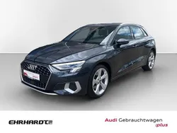 Grau Gebraucht 2021 Audi A3 Sportback Advanced Limousine | 23.490 € (Fairer Preis)