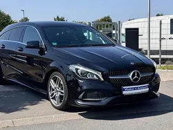 Schwarz Gebraucht 2018 Mercedes CLA220 Shooting Brake AMG line Kombi | 15.995 € (Superpreis)