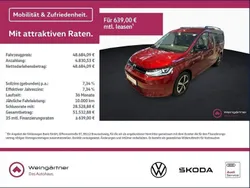 Rot Neu 2024 VW Caddy Maxi California Van / Kleinbus | 43.390 € (Teuer)